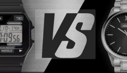 digital watch vs analog watch