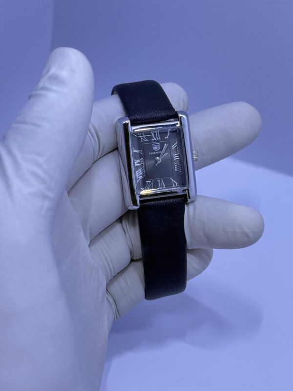 True Word Roman Dial Watch - Black