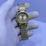 Swarovski Luxe Gold Crystal Bracelet Watch