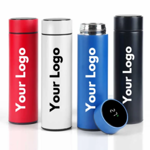 Custom temperature water bottle