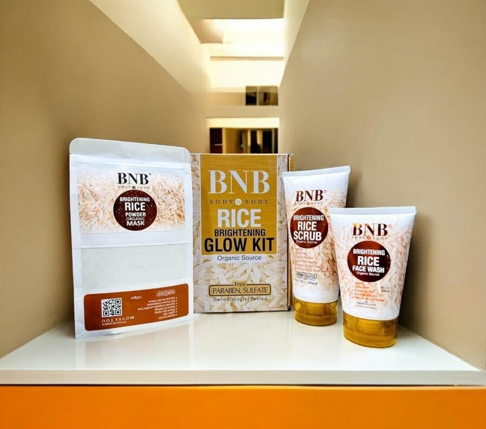Whitening And Brightening Rice Facial Kit - Image 3