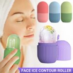 Face Ice Contour Roller – Reusable Silicone Ice Mold for Skin Therapy