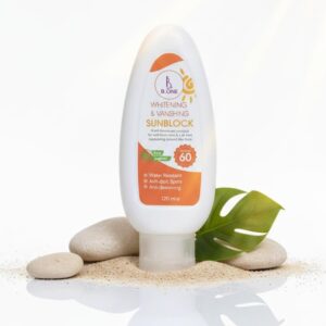 B.ONE Whitening & Vanishing Sunblock 120ml